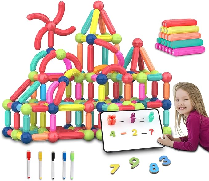 Bara Blocks™ Educational Magnetic Building Sticks