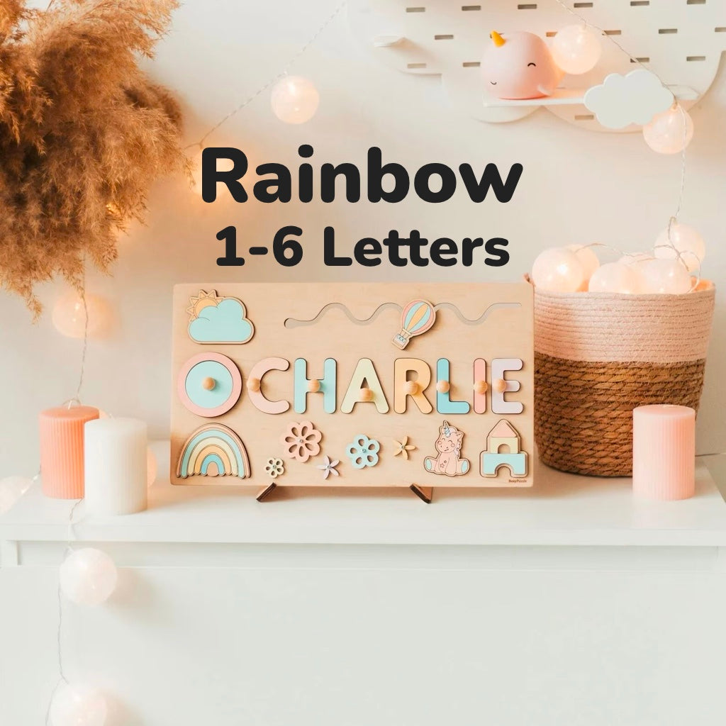 Little Onez™ Custom wooden name STEM Puzzle