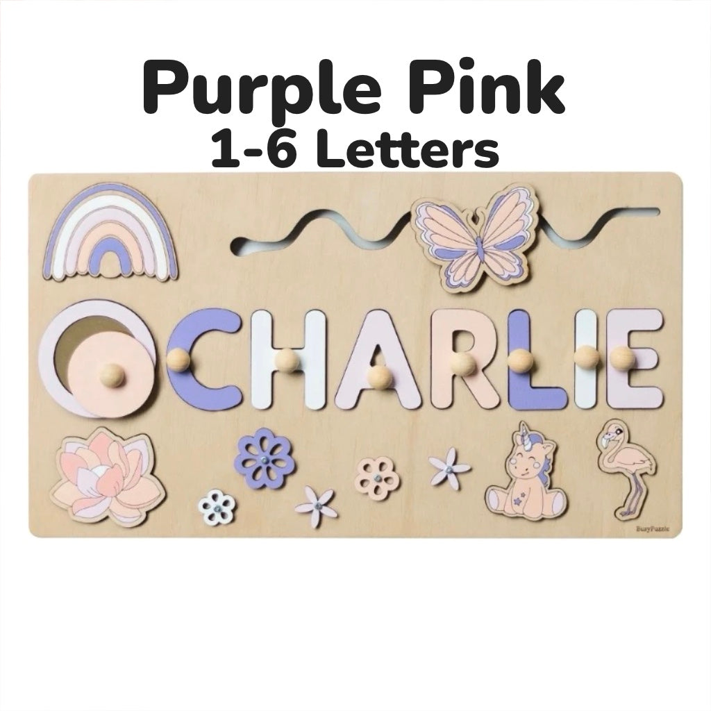 Little Onez™ Custom wooden name STEM Puzzle