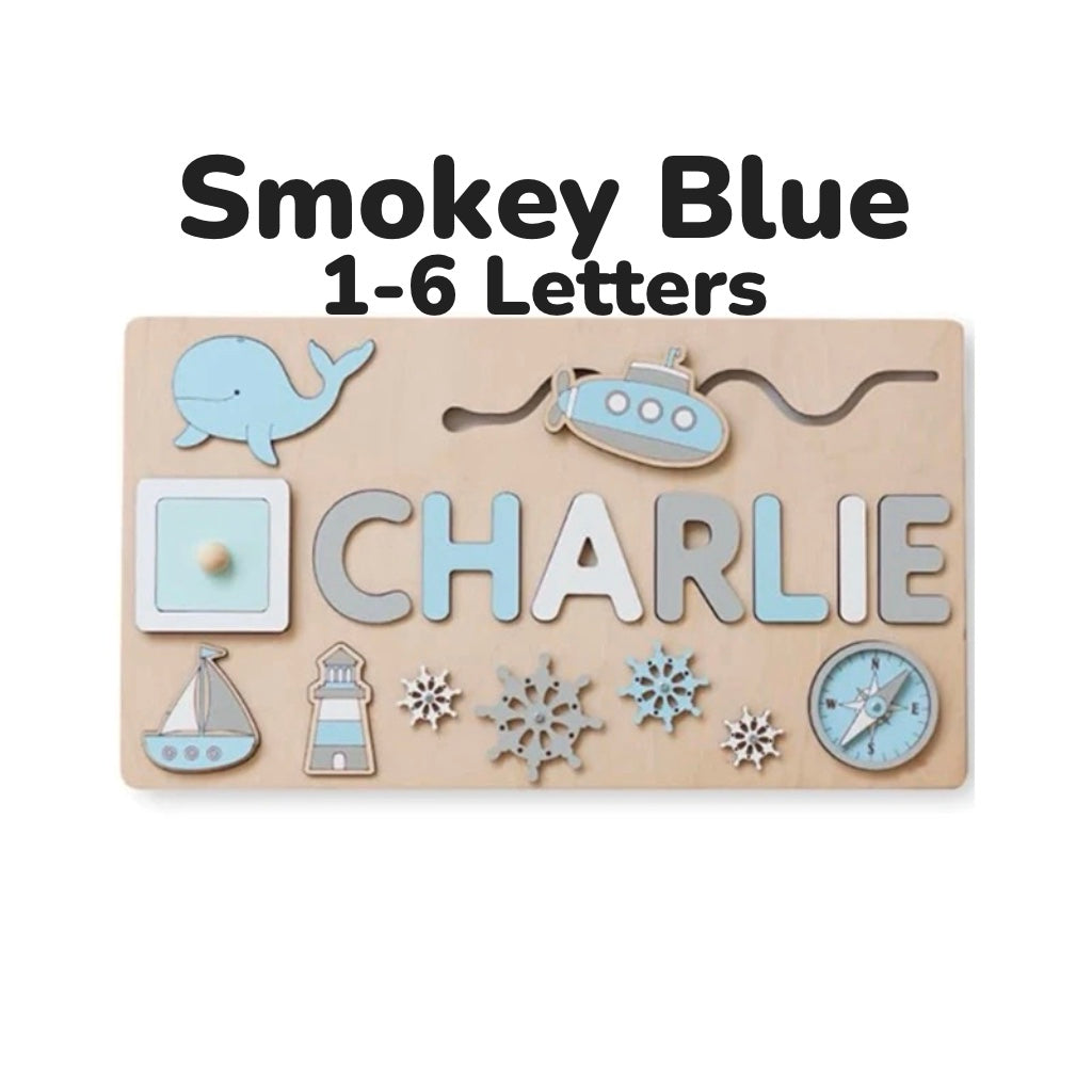 Little Onez™ Custom wooden name STEM Puzzle