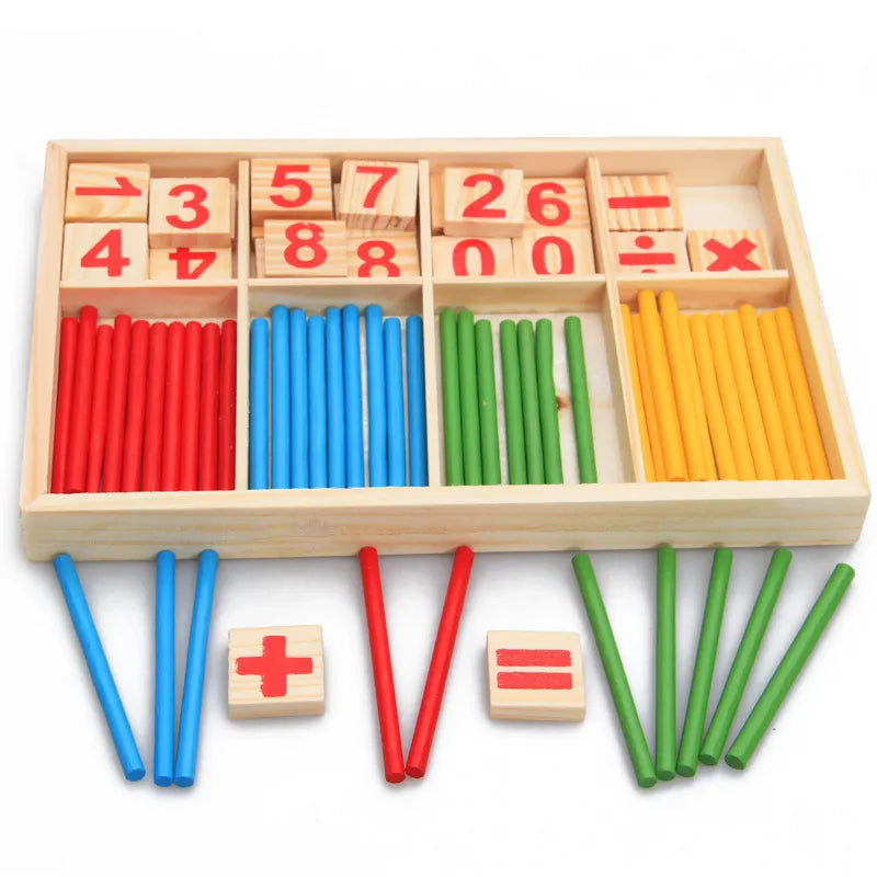 Little Onez™ Multiplication Learning Game Montessori Educational Wooden Toys Multiplication Table Math Arithmetic Teaching Aids for Kids Gifts