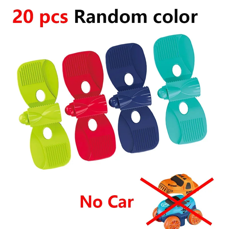 Anti Gravity Racers™ Rechargeable Kids Track Cars For Boy Flexible Track with LED Light-Up Race Car Set Gift for Kid