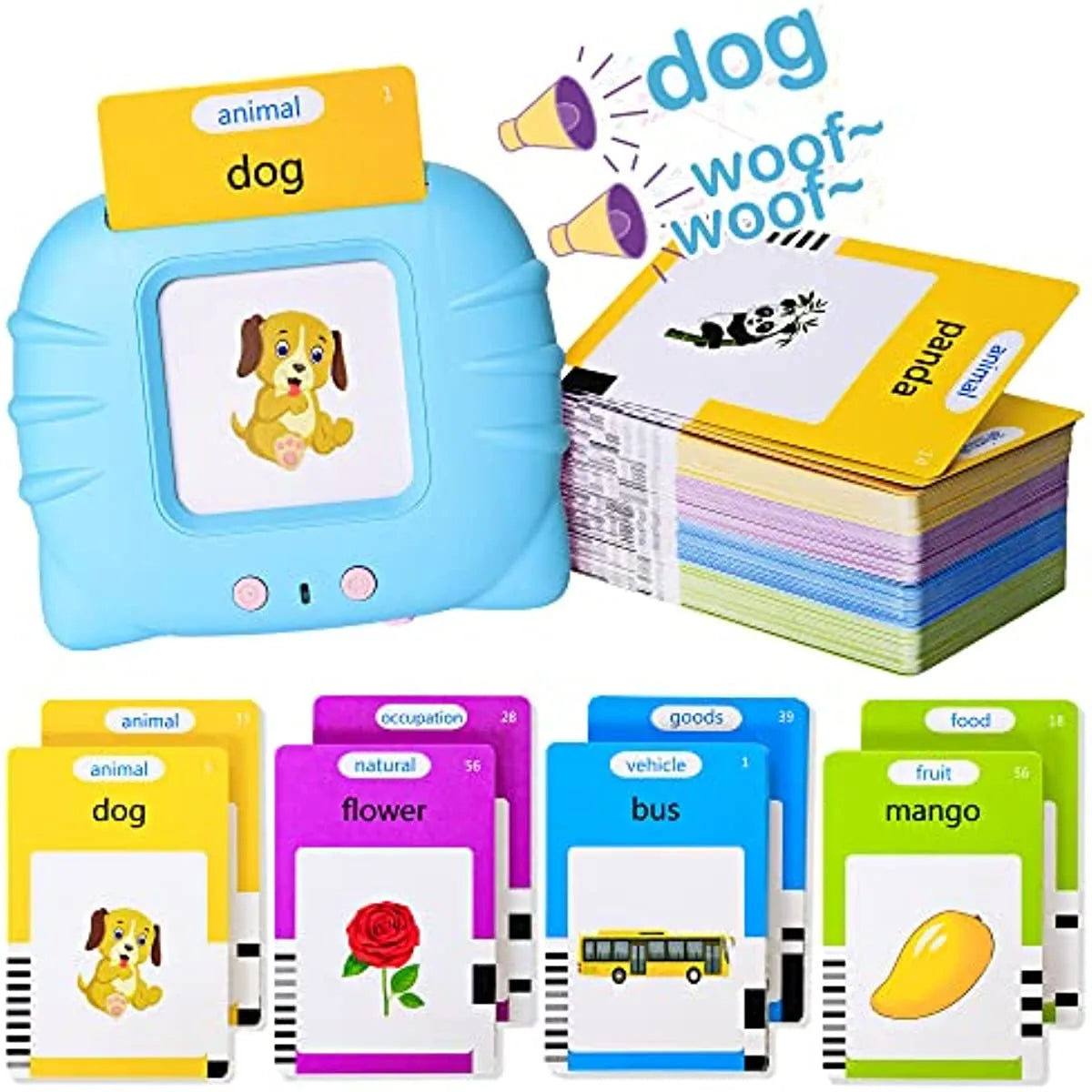 Speaking Site Words™ Talking Flash Cards Autism Educational Learning Reading Machine